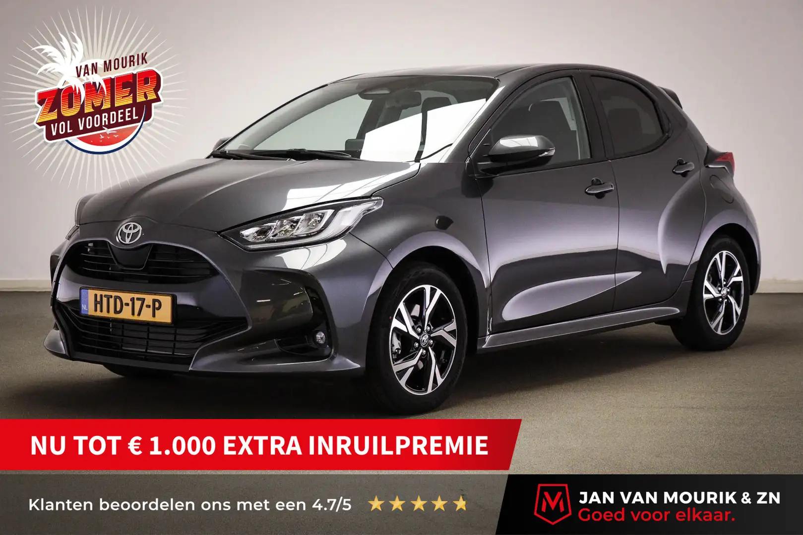 Toyota Yaris 1.5 Hybrid 115 First Edition | CLIMA | STUURVERWAR Grijs - 1