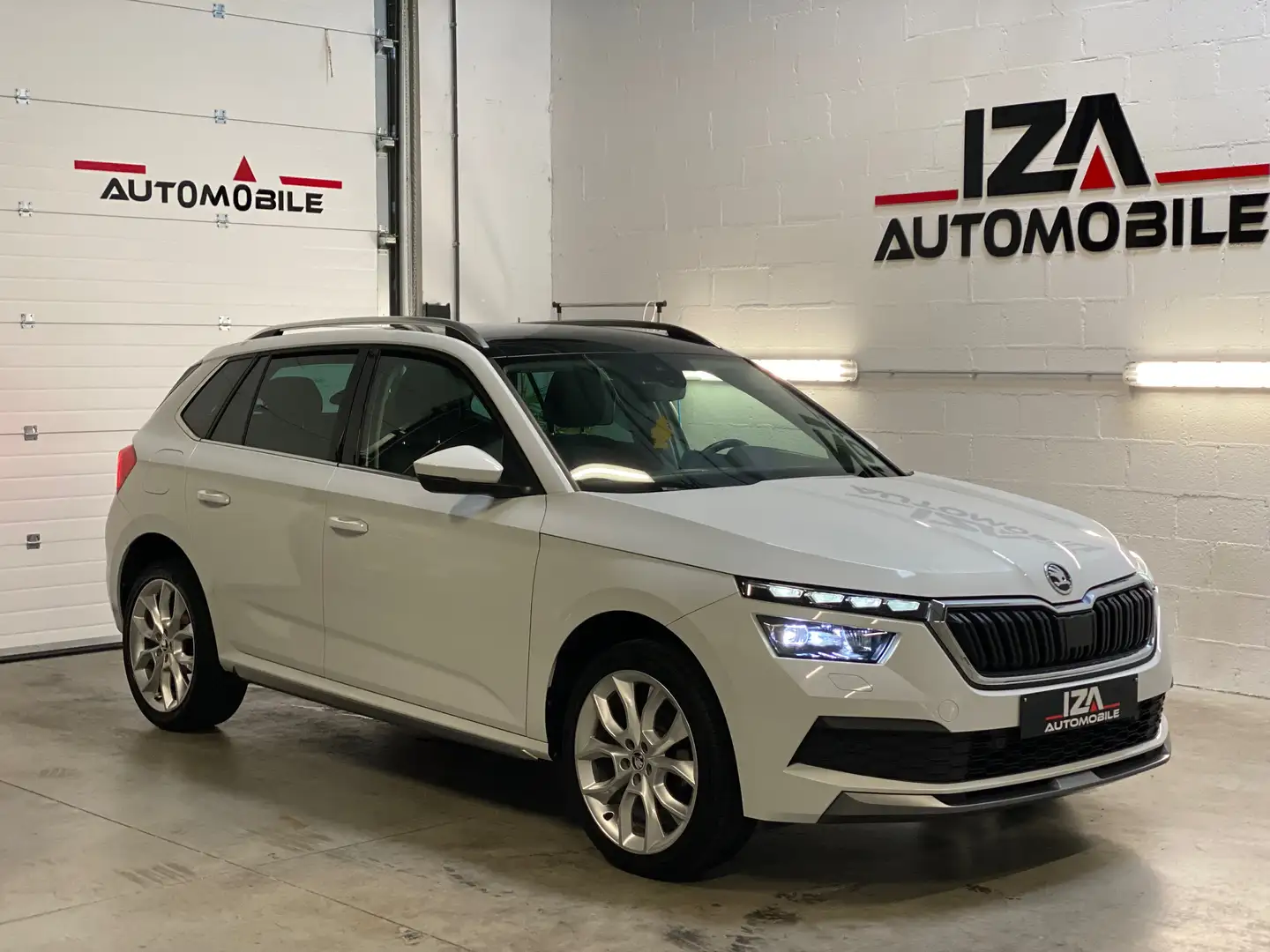 Skoda Kamiq Kamiq 1.0 TSI DSG/ Toit Pano/ Garantie 12 Mois Blanc - 1