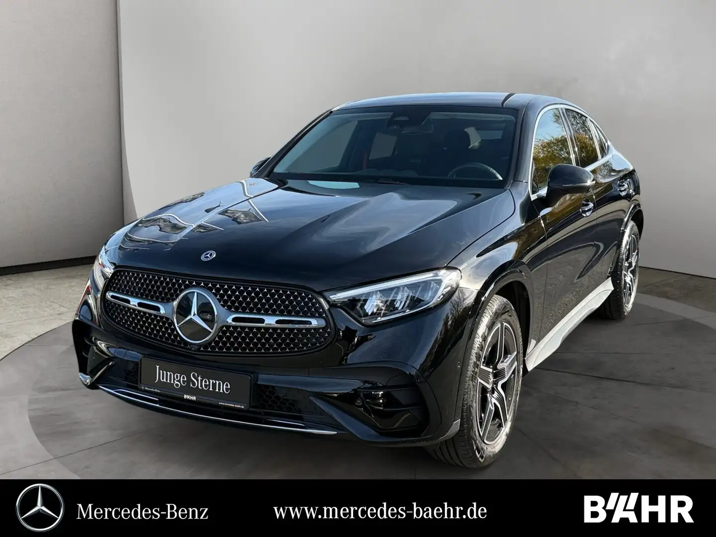 Mercedes-Benz GLC 200 GLC 200 d 4M Coupé ED-AMG/360°/LED/19''/RFK/MBUX Schwarz - 1