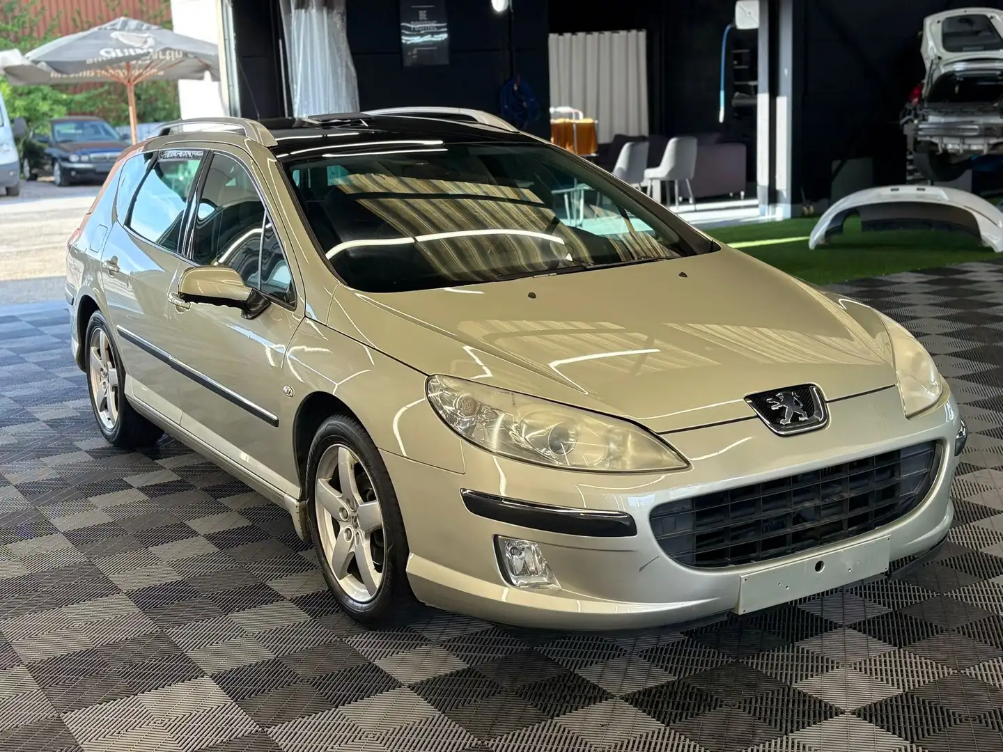 Peugeot 407 AUTOMAAT 2.0 HDi SR Confort Grijs - 1