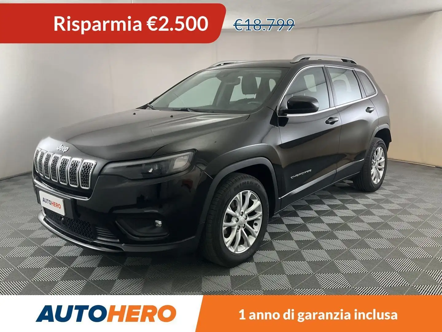 Jeep Cherokee 2.2 M-Jet Longitude Negru - 1
