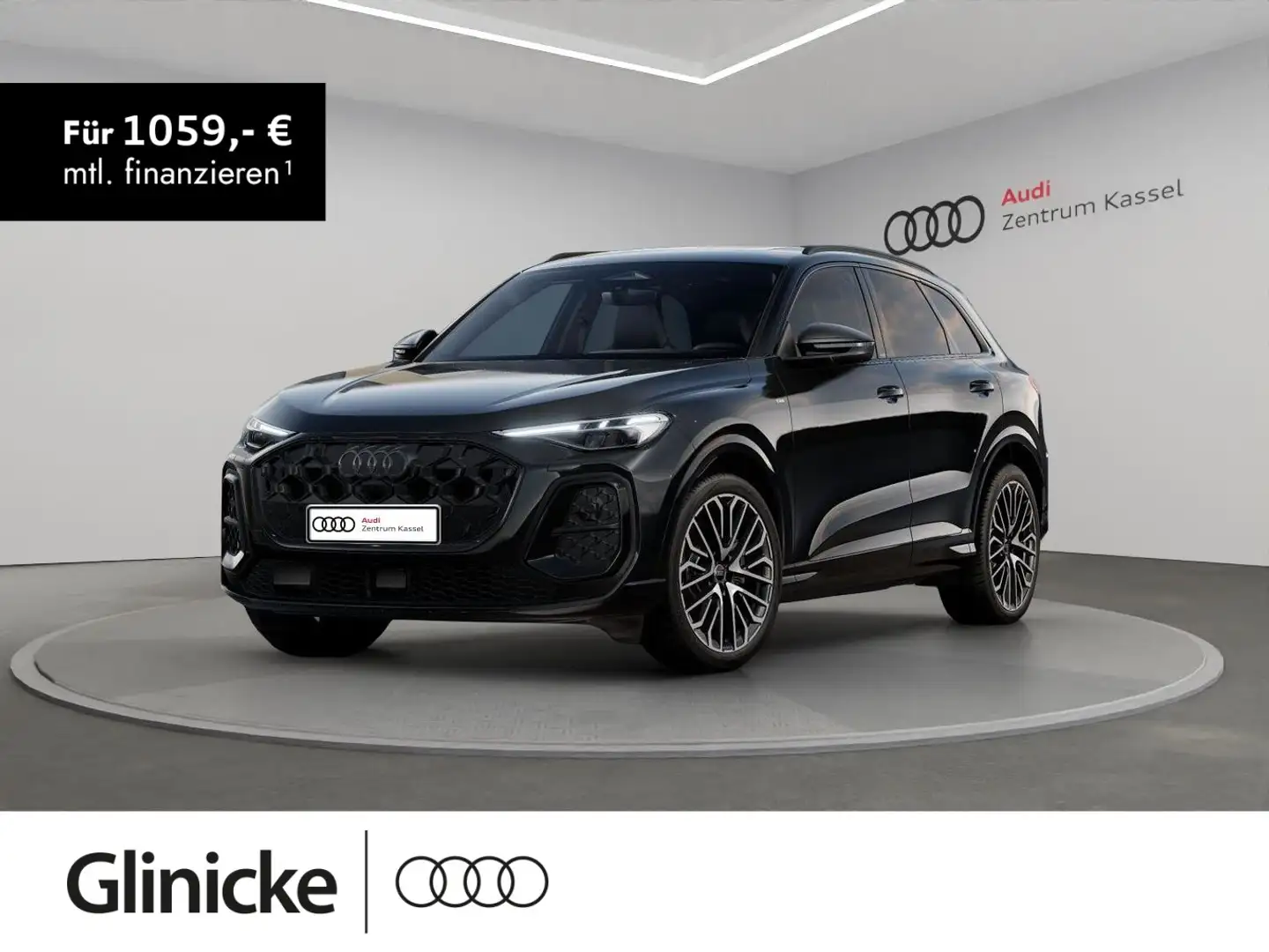 Audi Q5 SUV TDI qu.S-line Pano HuD AHK Tech+ B&O 360° Schwarz - 1