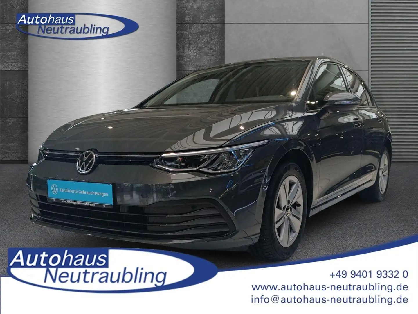 Volkswagen Golf 1.5 eTSI "LIFE" 150 PS DSG+NAVI+REARVIEW+SHZ+ Grau - 1