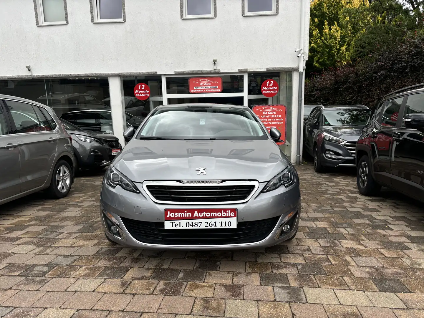 Peugeot 308 1.2i*AUTOMATIQUE*GPS*CAMERA*AIRCO*GARANTIE 12MOIS* Gris - 2