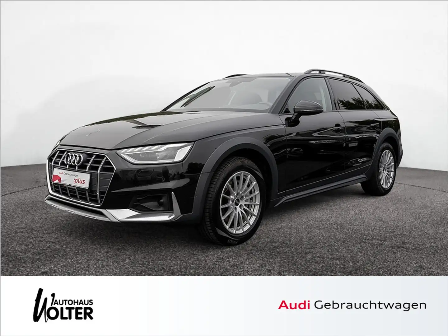 Audi A4 allroad quattro 40 TDI AHK PANO NAVI LED S Schwarz - 1
