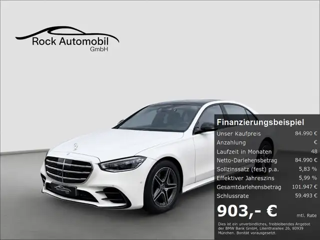 Mercedes-Benz S 450 d 4Matic L AMG Line TV Standhzg.