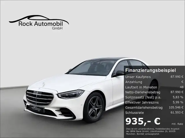Mercedes-Benz S 450 d 4Matic L AMG Line TV Standhzg.