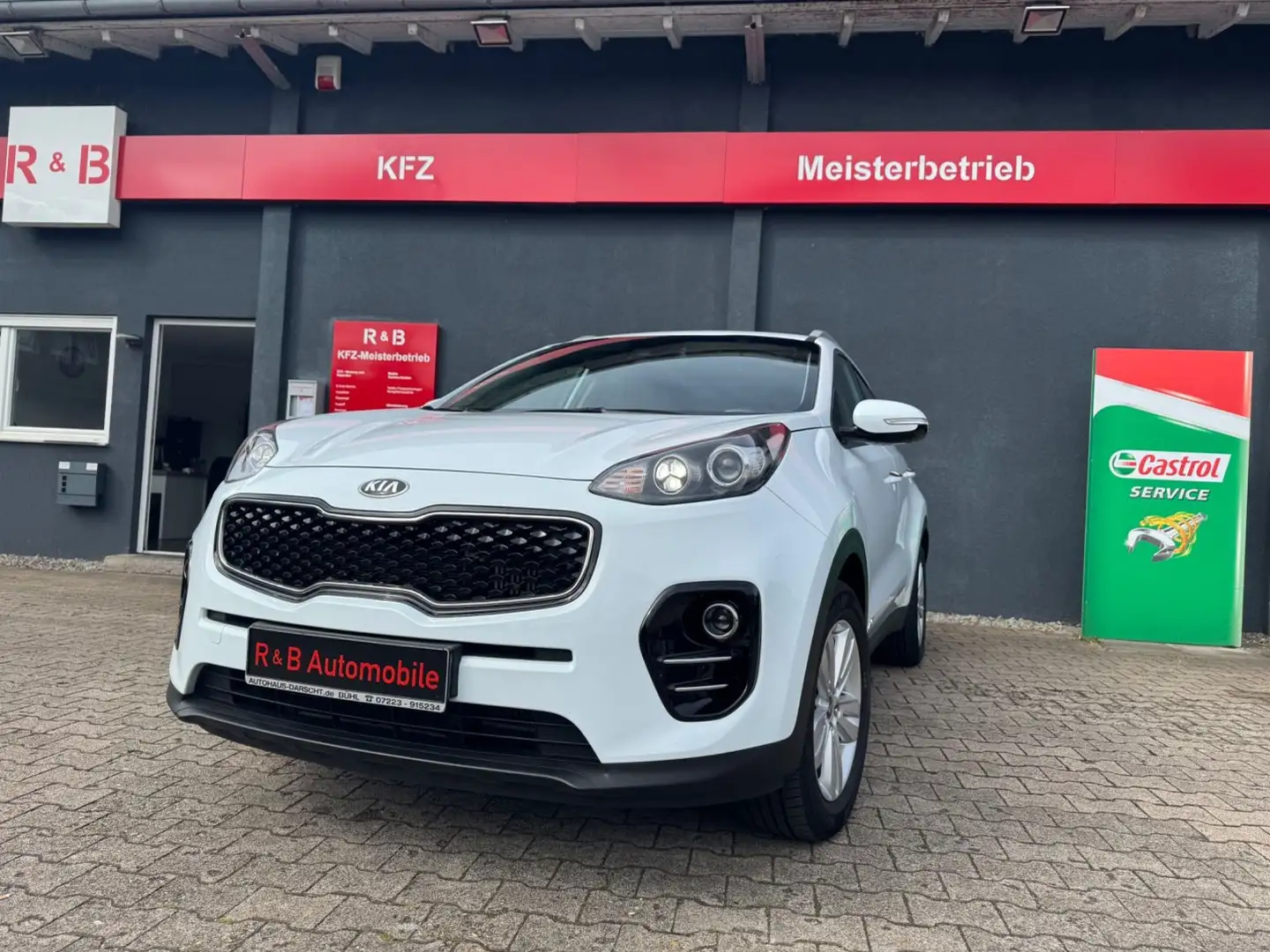 Kia Sportage Dream Team 4x4WD*Navi*RFK*LED*Asisstenz Blanc - 1