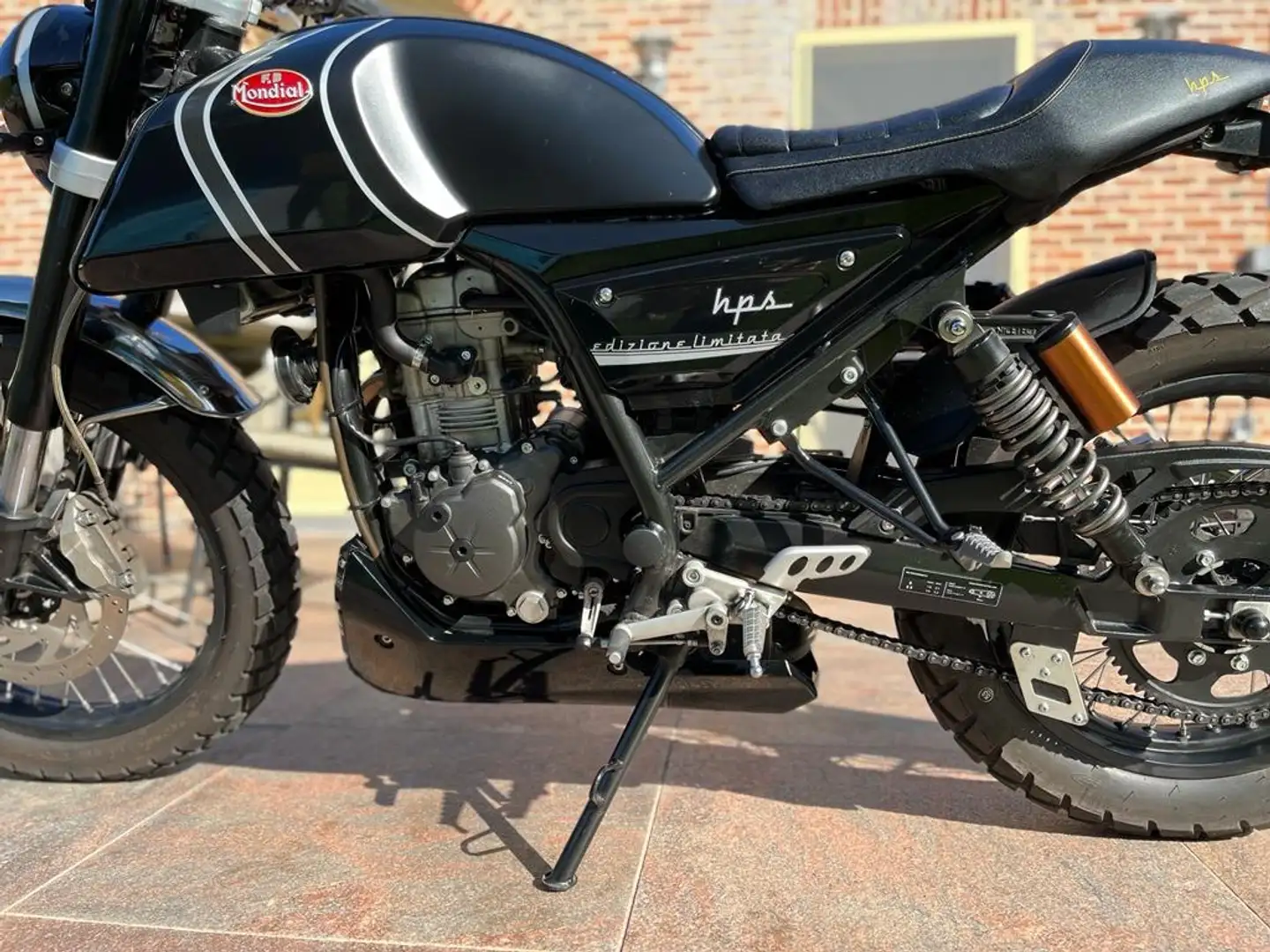 Mondial HPS 125i Limited Edition black Noir - 2