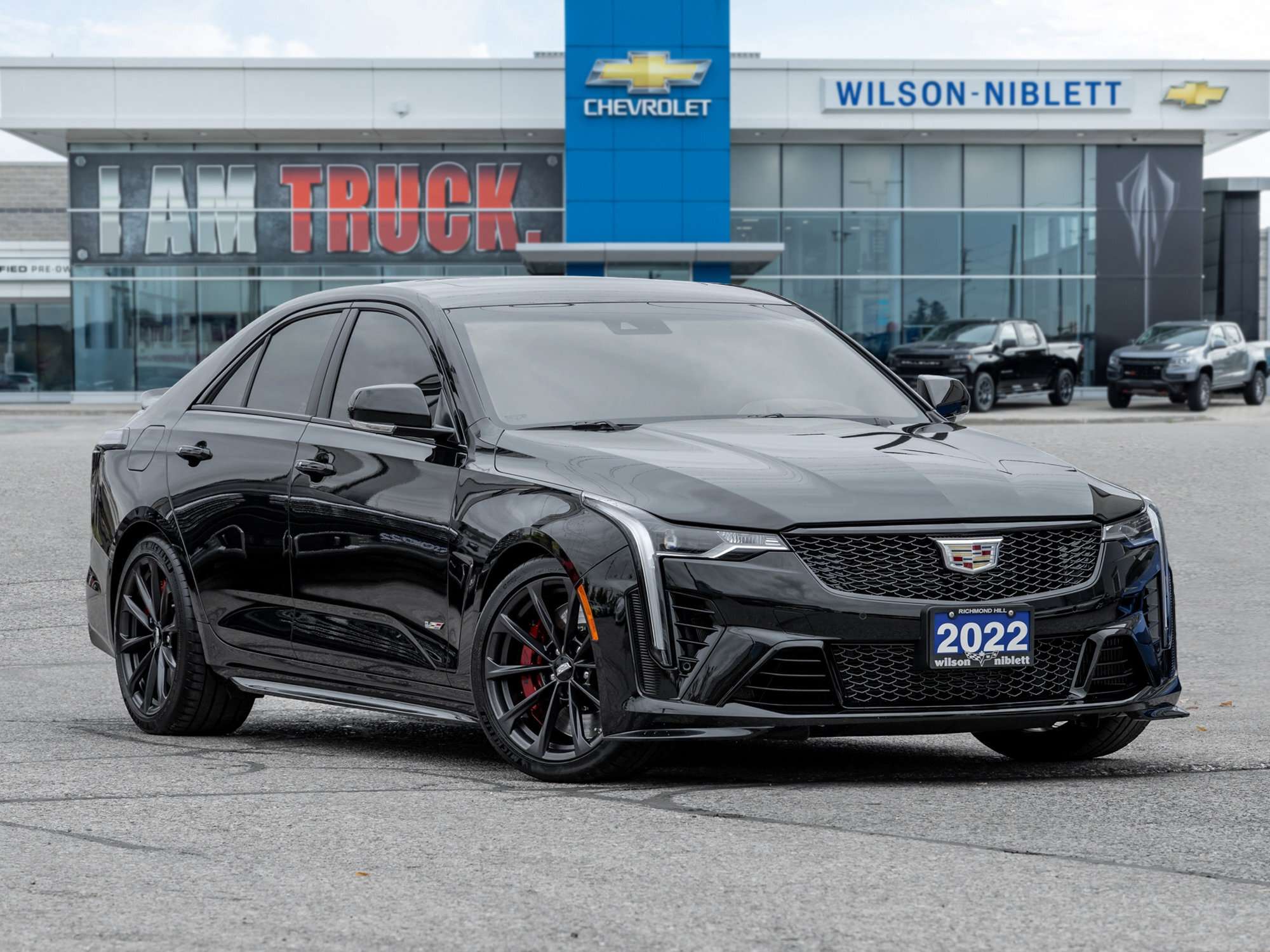 used 2022 Cadillac CT4-V car, priced at $75,995