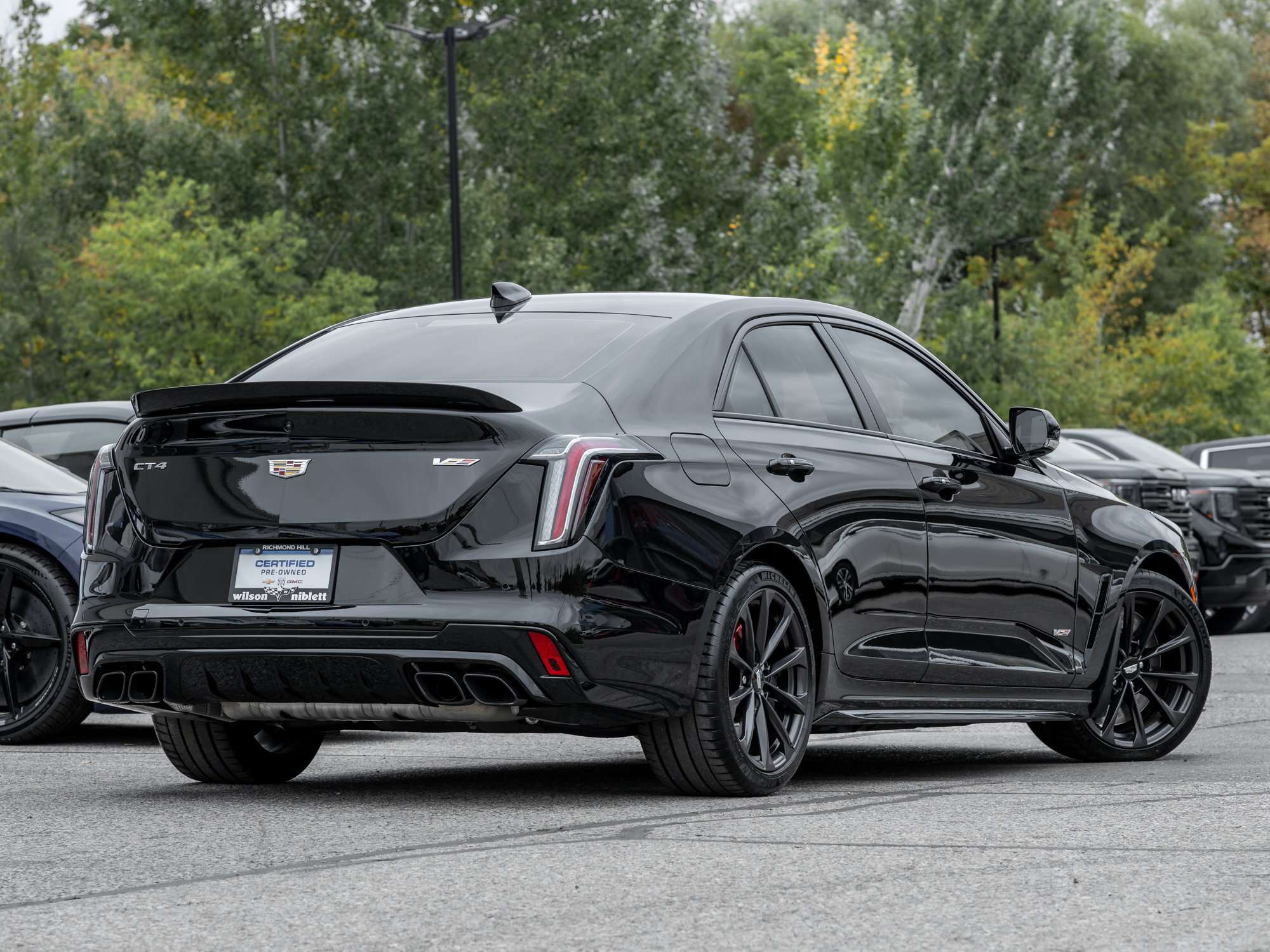 used 2022 Cadillac CT4-V car, priced at $75,995