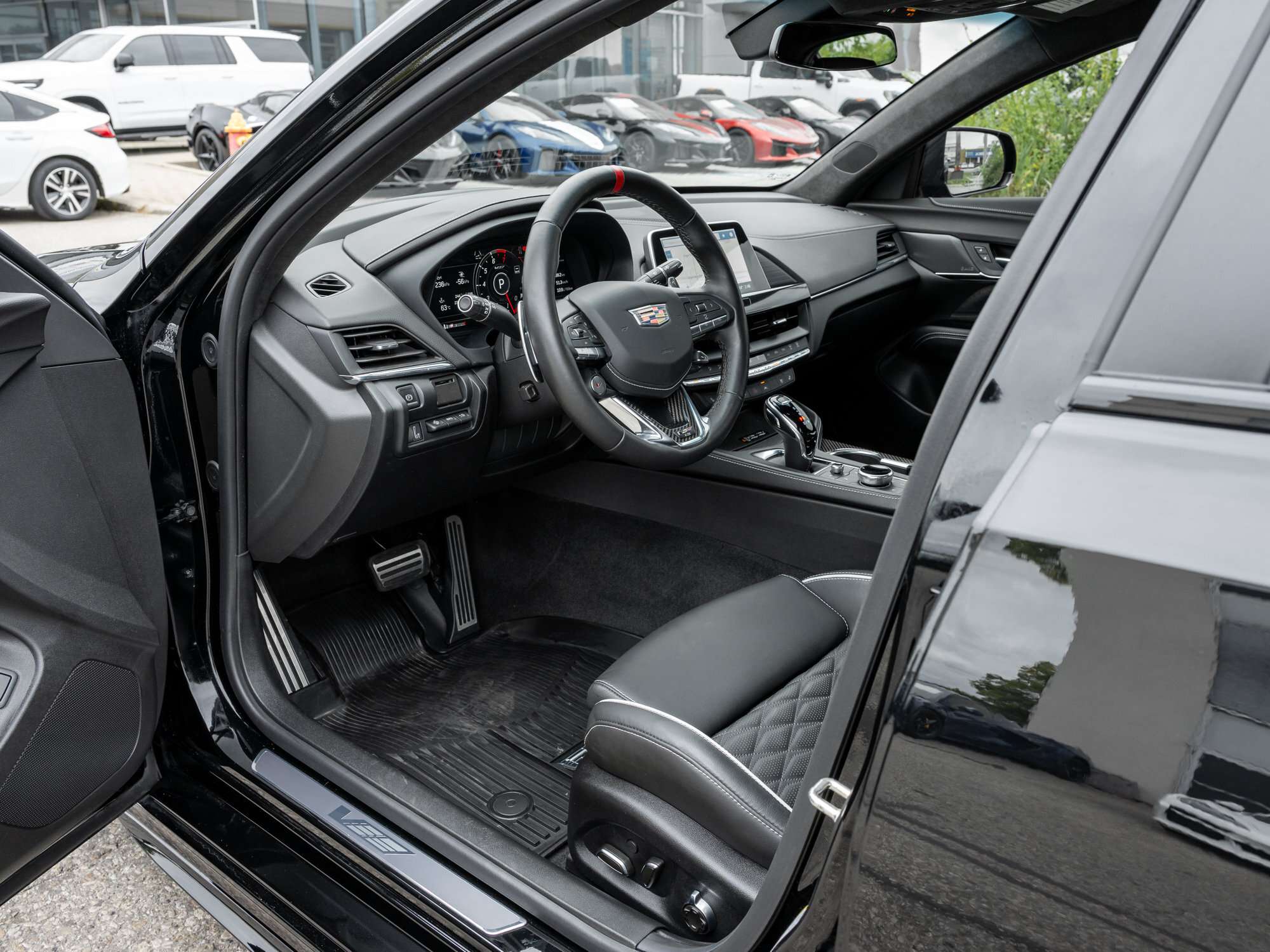 used 2022 Cadillac CT4-V car, priced at $75,995