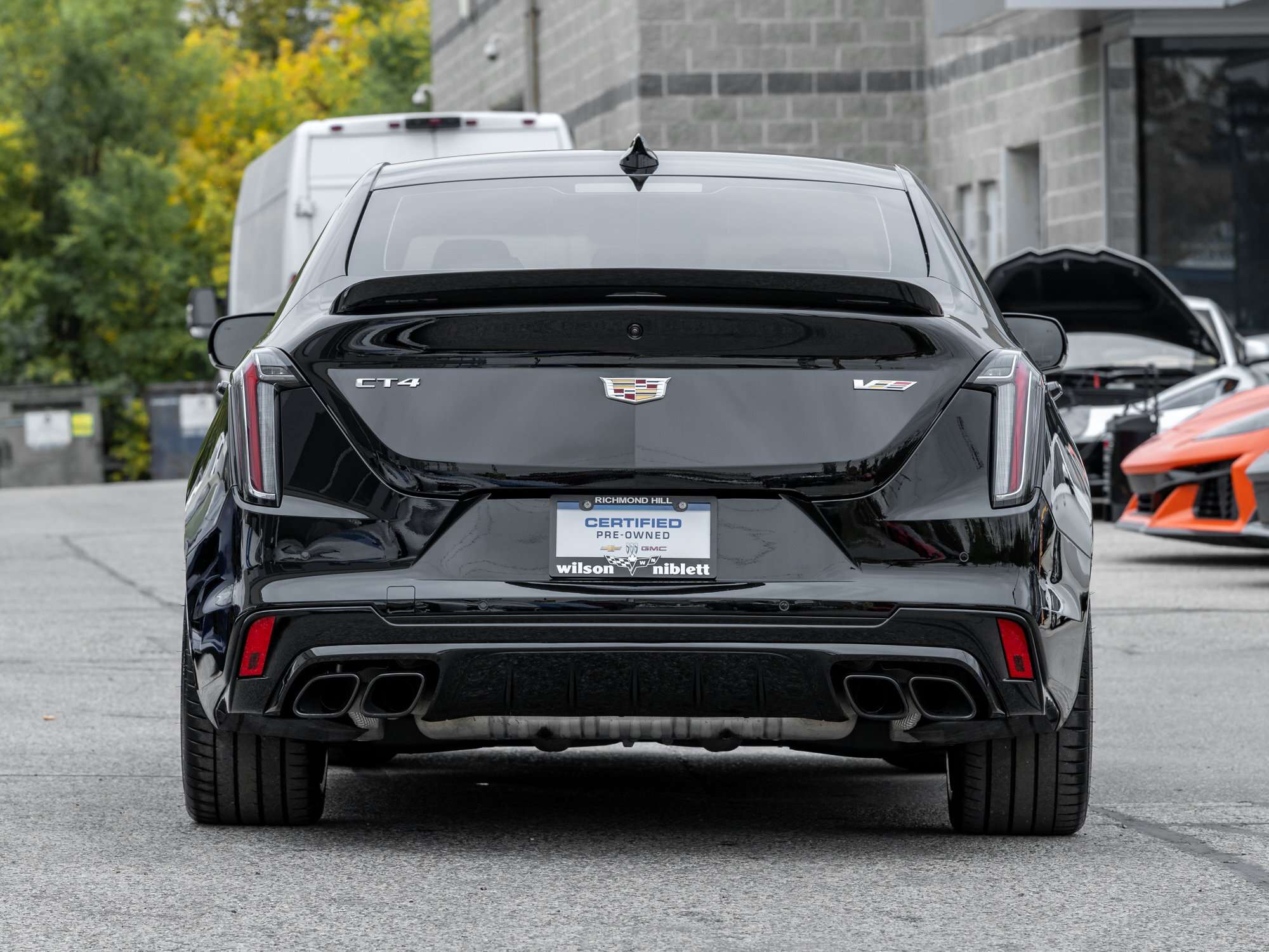 used 2022 Cadillac CT4-V car, priced at $75,995