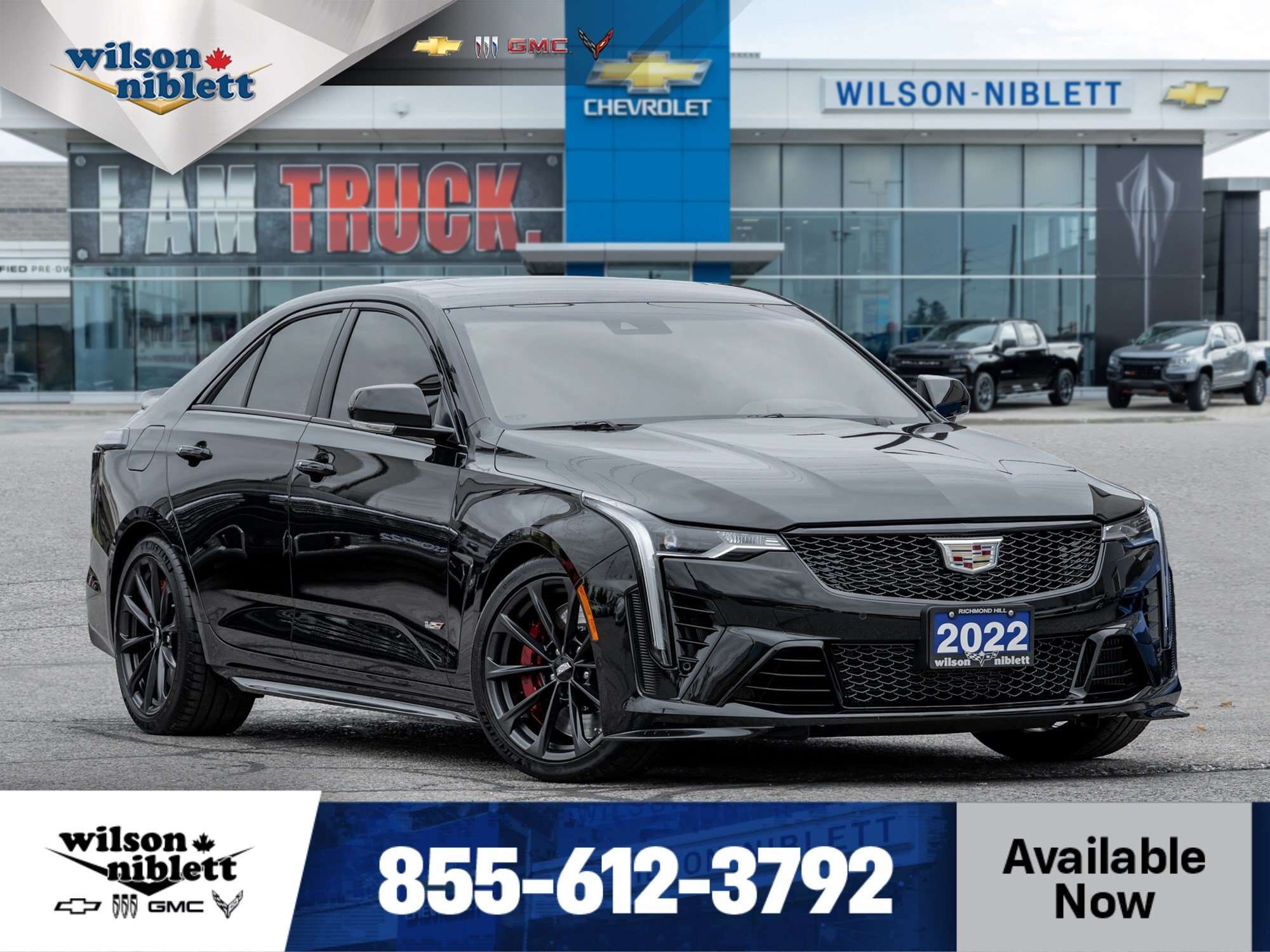used 2022 Cadillac CT4-V car, priced at $75,995