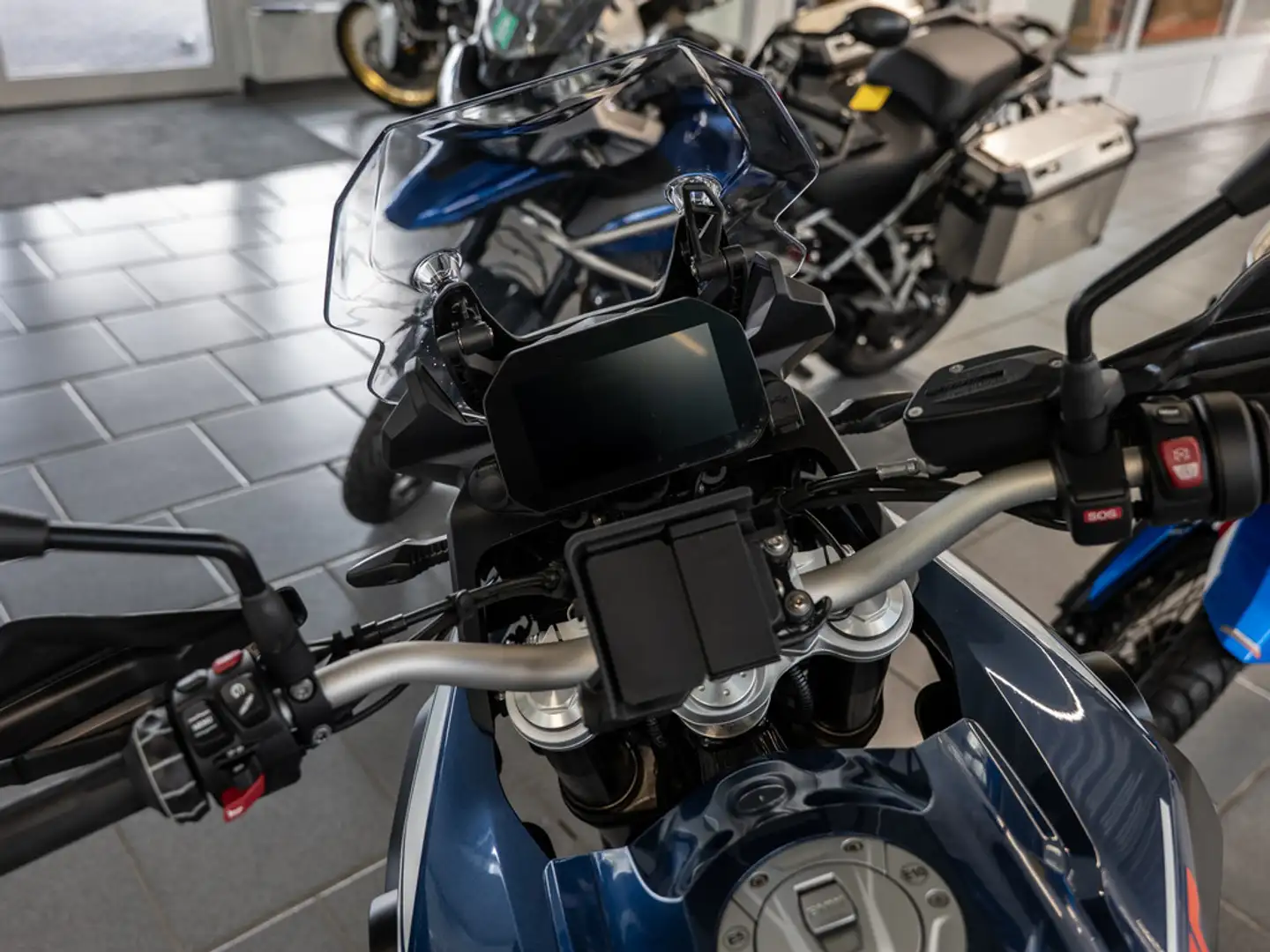 BMW F 850 GS Trophy KOMFORT-P. DYNAMIC-P. LED Modrá - 2