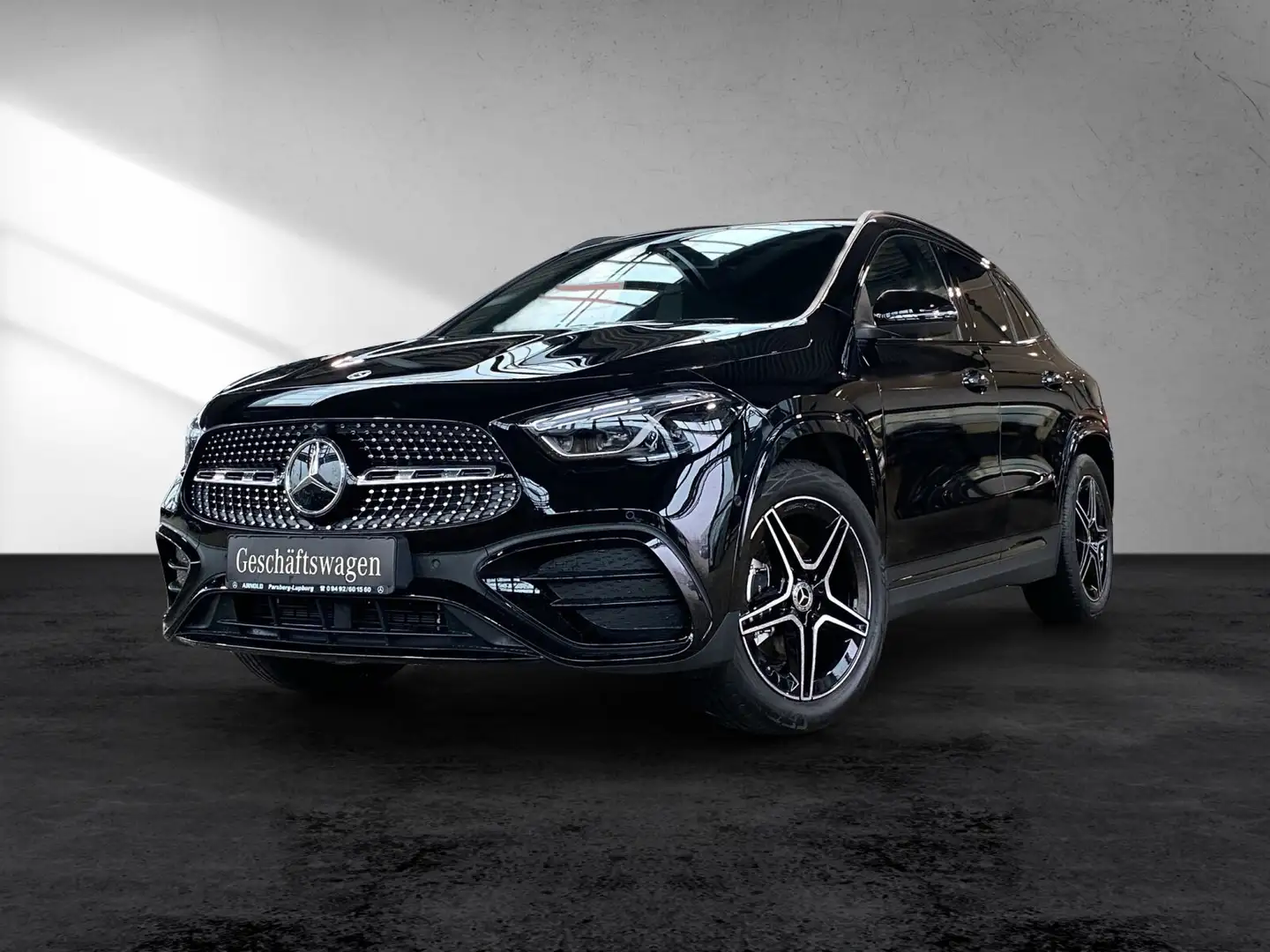 Mercedes-Benz GLA 200 GLA 200 AMG Line Distr AHK Pano 360° el-Klappe Schwarz - 2