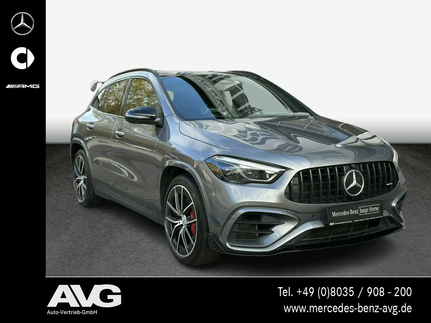 Mercedes-Benz GLA 45 AMG GLA 45 S 4M Perf.Sitz Pano Distr Burm Aero-Dyn.P Grau - 2