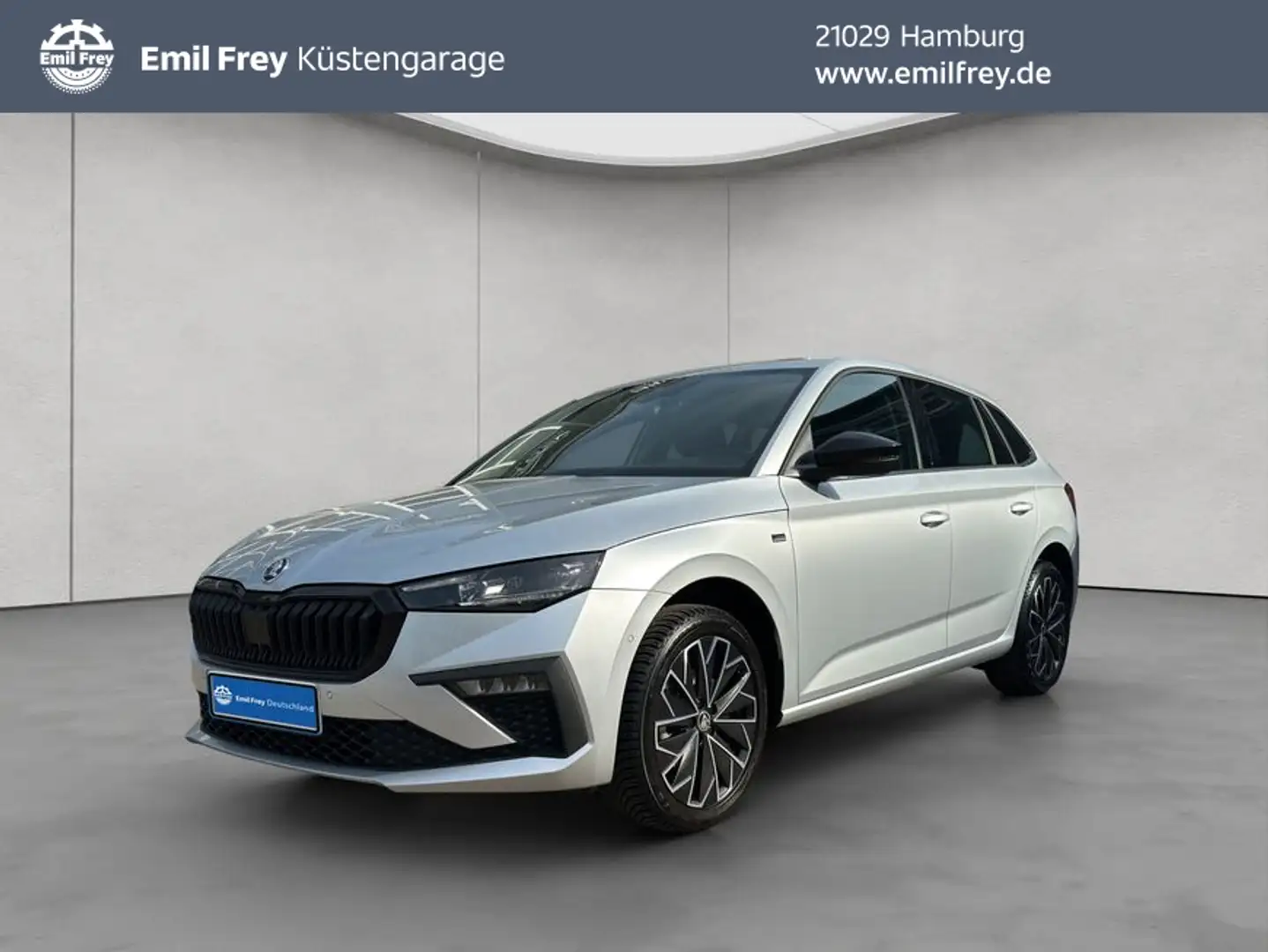 Skoda Scala 1.0 TSI DSG Selection NAVI AHK ACC RFK SHZ Argent - 1