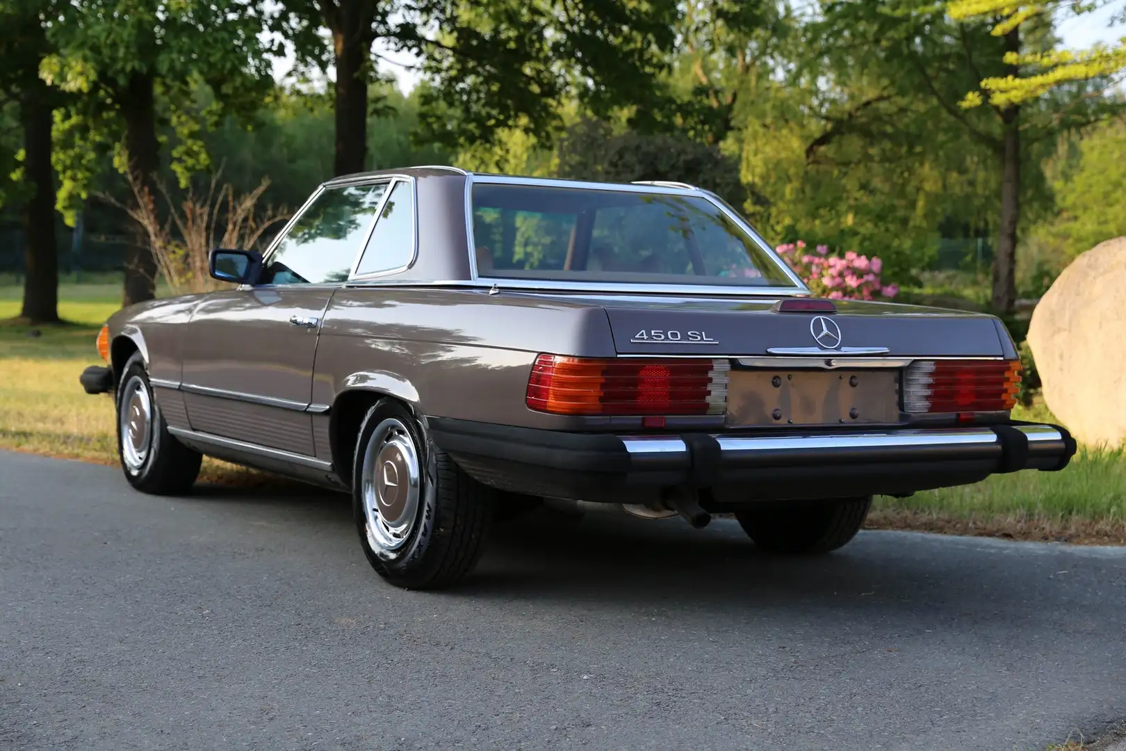 Mercedes-Benz 450 SL Cabrio Barna - 2