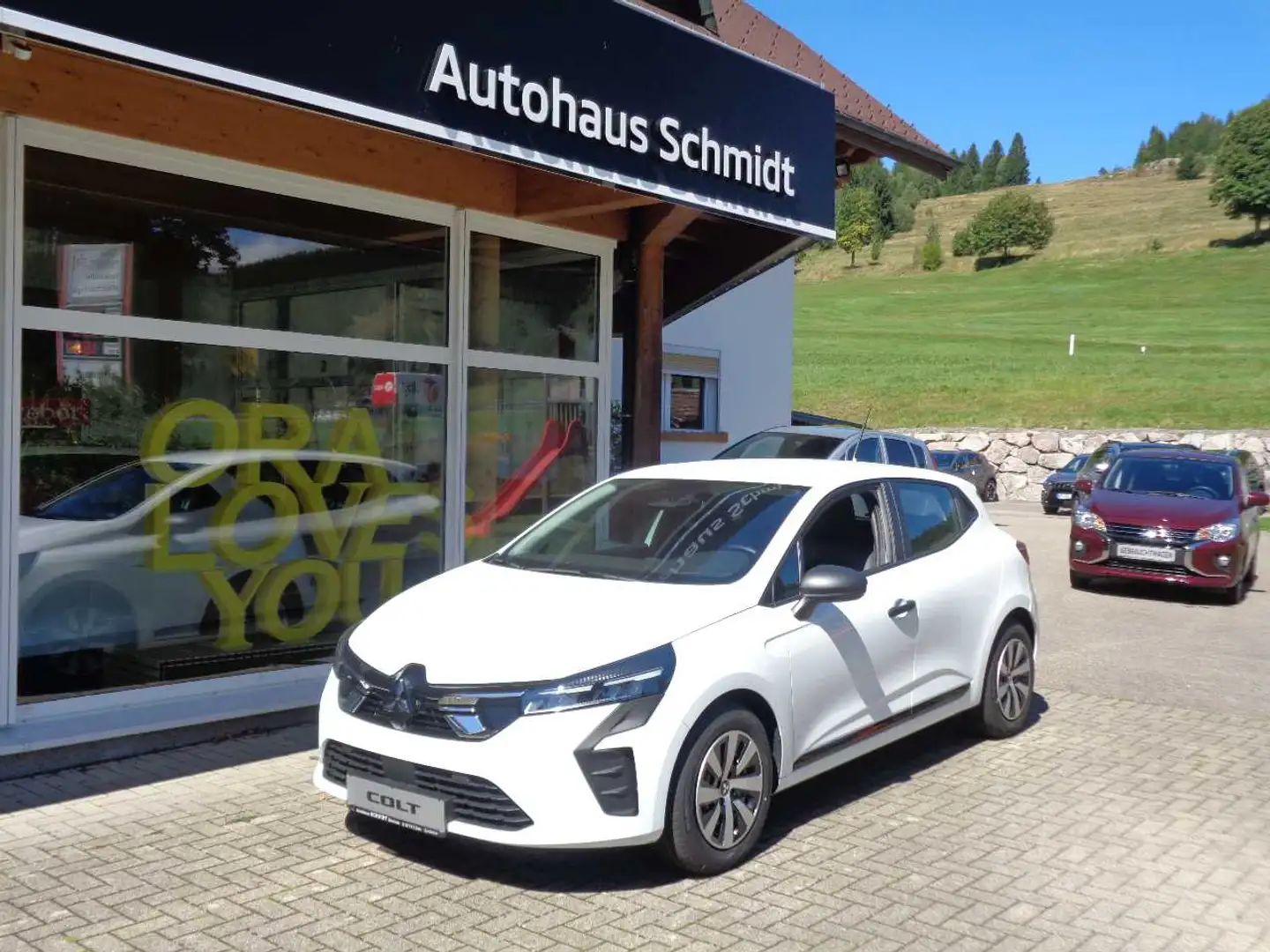 Mitsubishi Colt BASIS 1.0 Benziner 5-Gang Blanc - 2