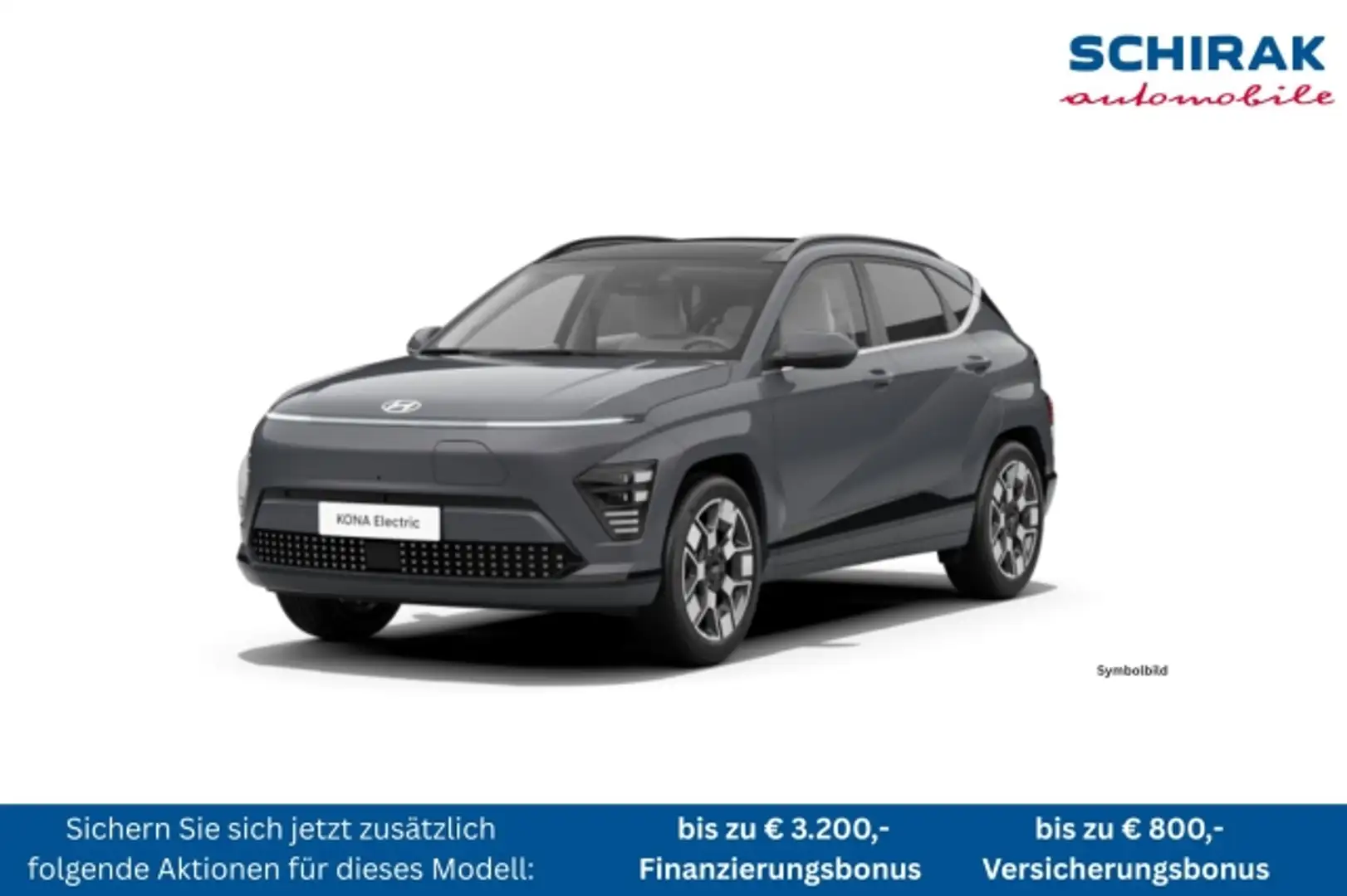 Hyundai KONA EV (SX2) GO 64, Grau - 1