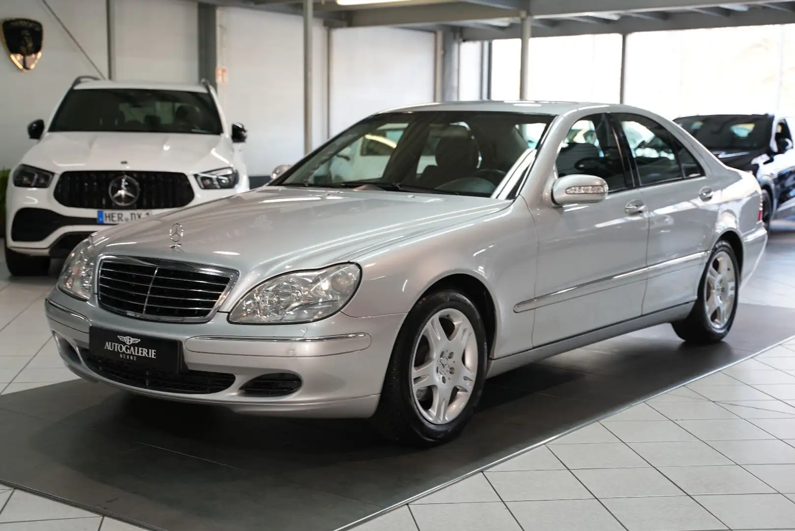 Mercedes-Benz S 350 * DEUTSCH* 1.HAND*UNFALLFREI*SCHECKHEFT* Silber - 1