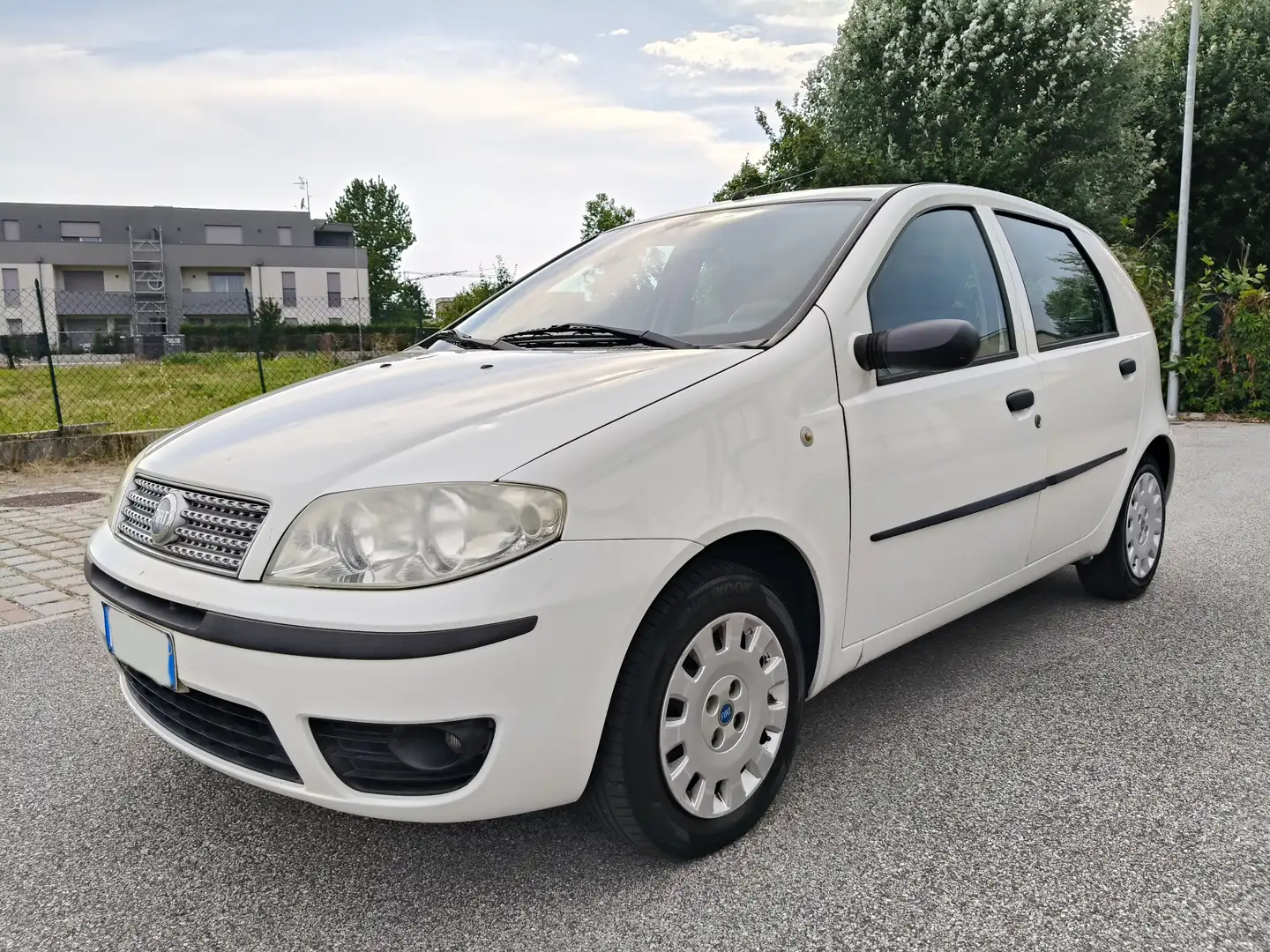 Fiat Punto Punto 5p 1.2 natural power Unico Propr. WRC AUTO Blanc - 1