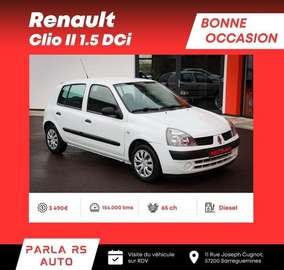 II 1.5 DCi 65ch 1ère main