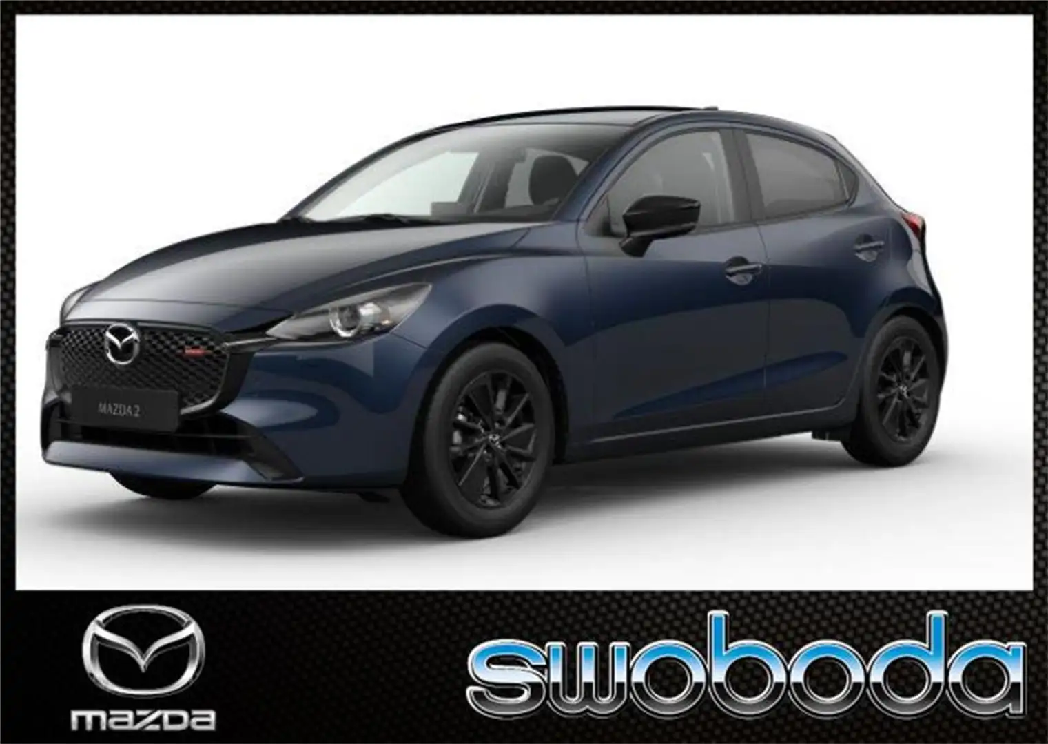 Mazda 2 Skyactiv G75 Homura *1,99% Fixleasing* Blauw - 1