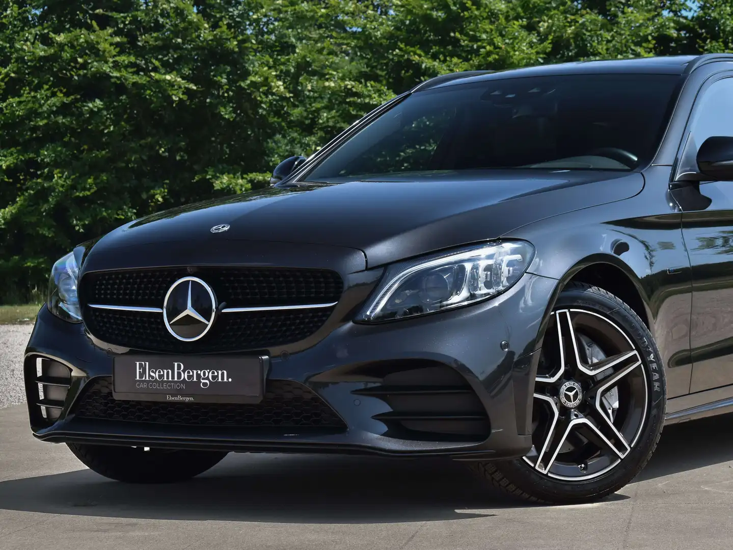 Mercedes-Benz C 300 de / PHEV / FULL / AMG / Burmester / Headup / Pano Gris - 2