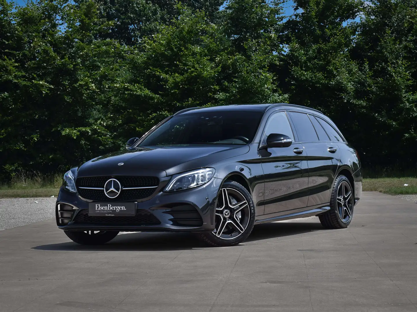 Mercedes-Benz C 300 de / PHEV / FULL / AMG / Burmester / Headup / Pano Gris - 1