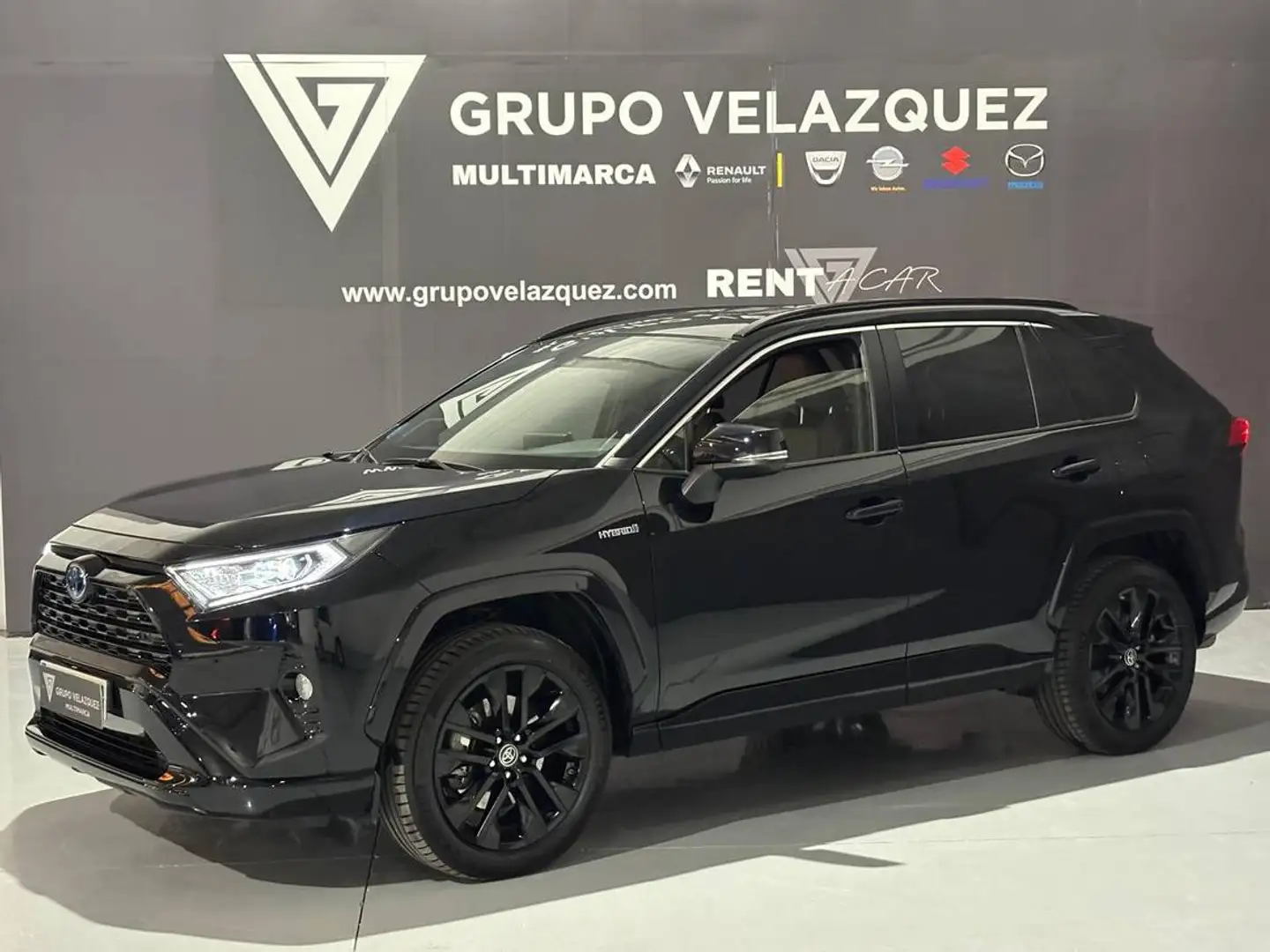 Toyota RAV 4 2.5 hybrid 4WD Black Edition Zwart - 1