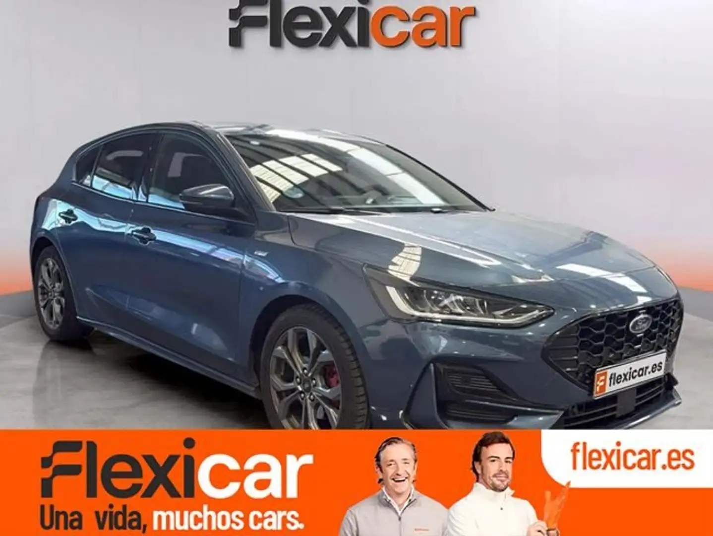 Ford Focus 1.0 Ecoboost MHEV 114kW ST-Line X Bleu - 1