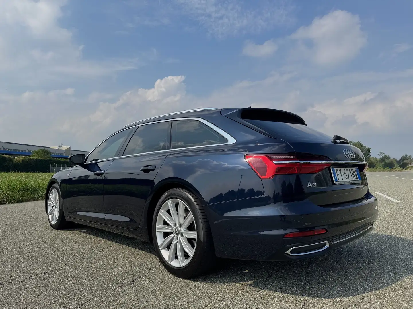 Audi A6 Avant 50 3.0 tdi mhev S-line quattro Iva Esposta Blu/Azzurro - 2