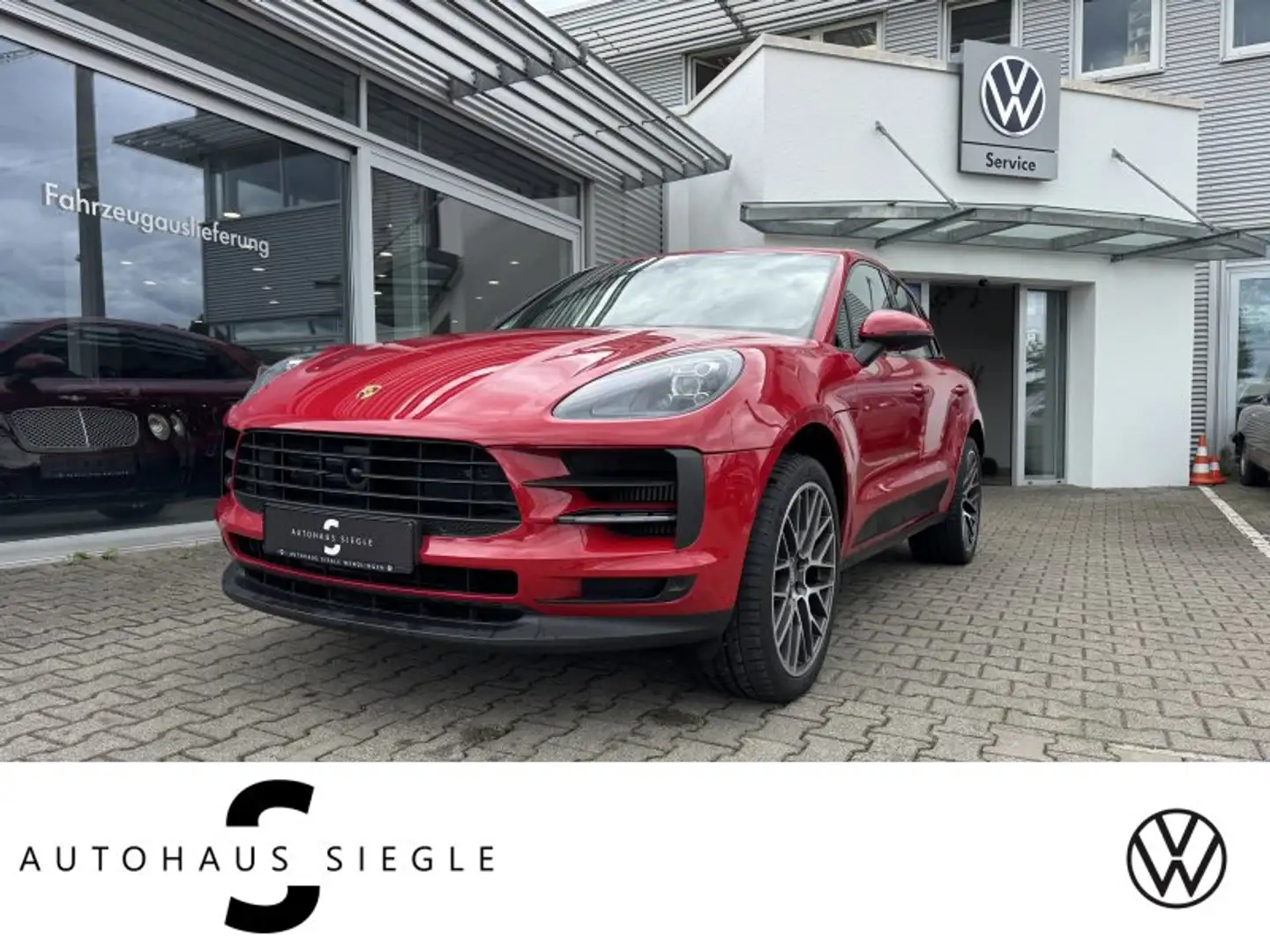 Porsche Macan S 21Zoll Memory Panorama-SD ACC PASM Spurwechselas Rot - 1