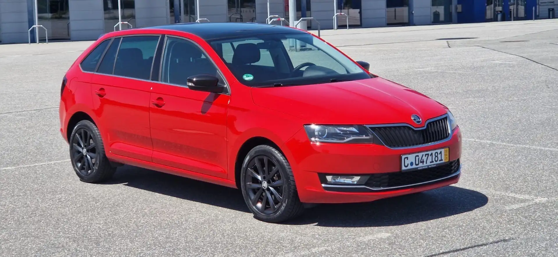 Skoda Rapid/Spaceback Style Red - 2