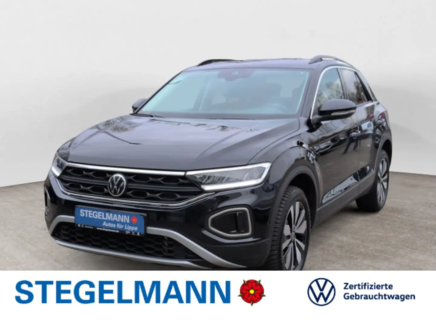 Volkswagen T-Roc 1.5 TSI DSG Goal *LED*App-Connect*Sitzheiz Schwarz - 1