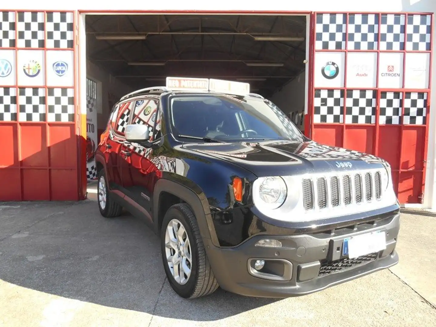 Jeep Renegade Renegade 1.6 mjt Limited fwd 120cv E6 Zwart - 1
