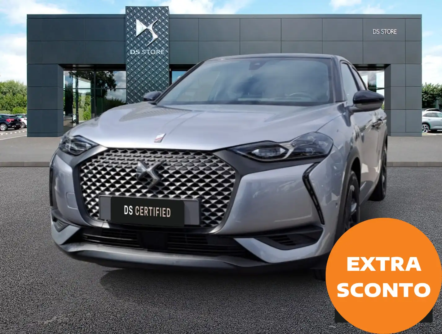DS Automobiles DS 3 Crossback E-TENSE Performance Line Grijs - 1