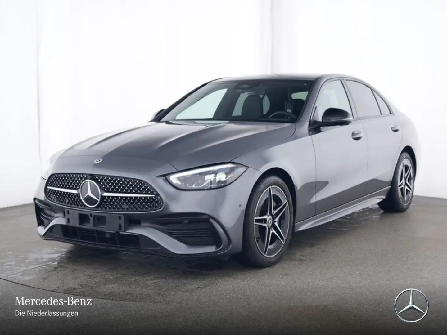 Mercedes-Benz C 180 AMG+NIGHT+LED+KAMERA+KEYLESS+9G Grigio - 2