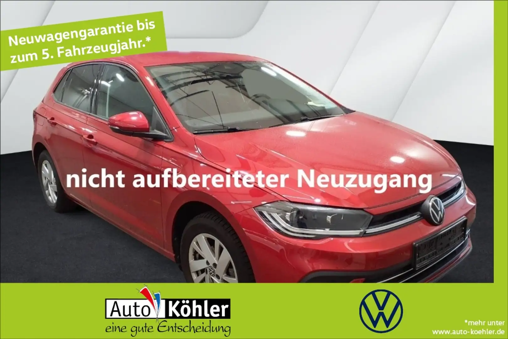 Volkswagen Polo Style TSi DSG LED-Matrixscheinwerfer Matrix Rot - 1