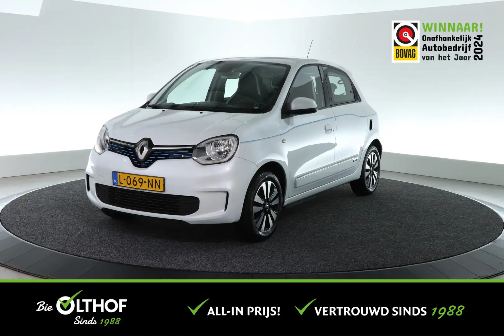 Renault Twingo Z.E. R80 Intens | CRUISE | STOELVERW. | Wit - 1