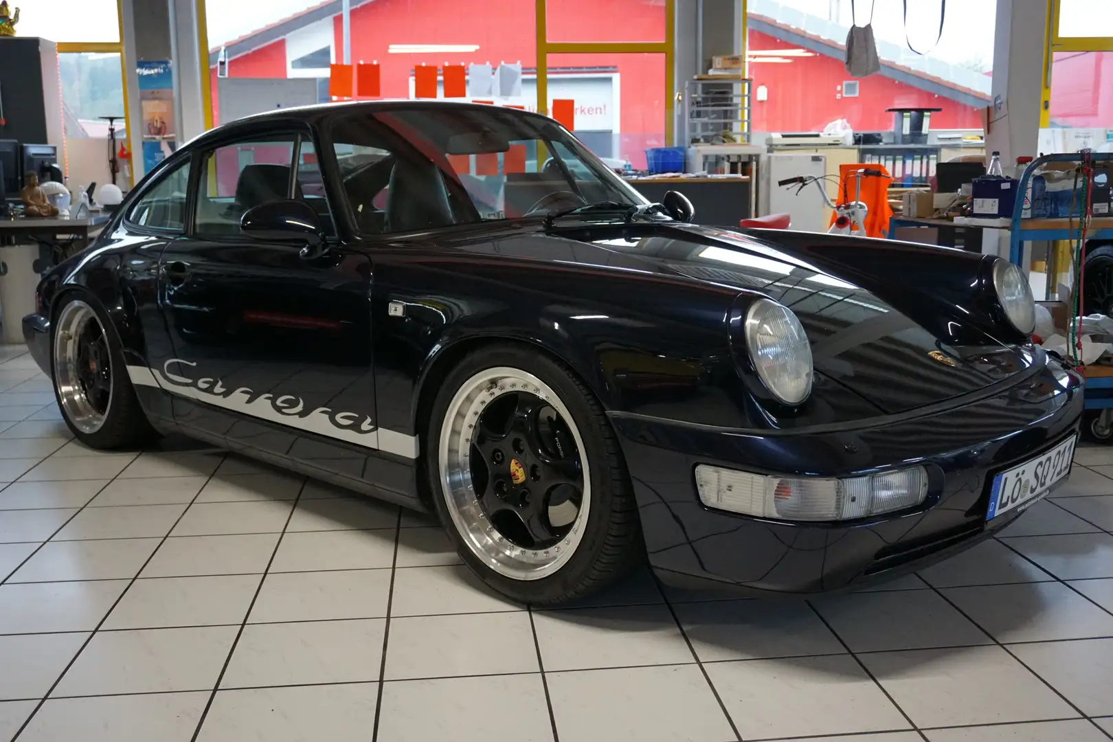 Porsche 964 911 Carrera / Motor-Neu /viele Neuteile Niebieski - 1