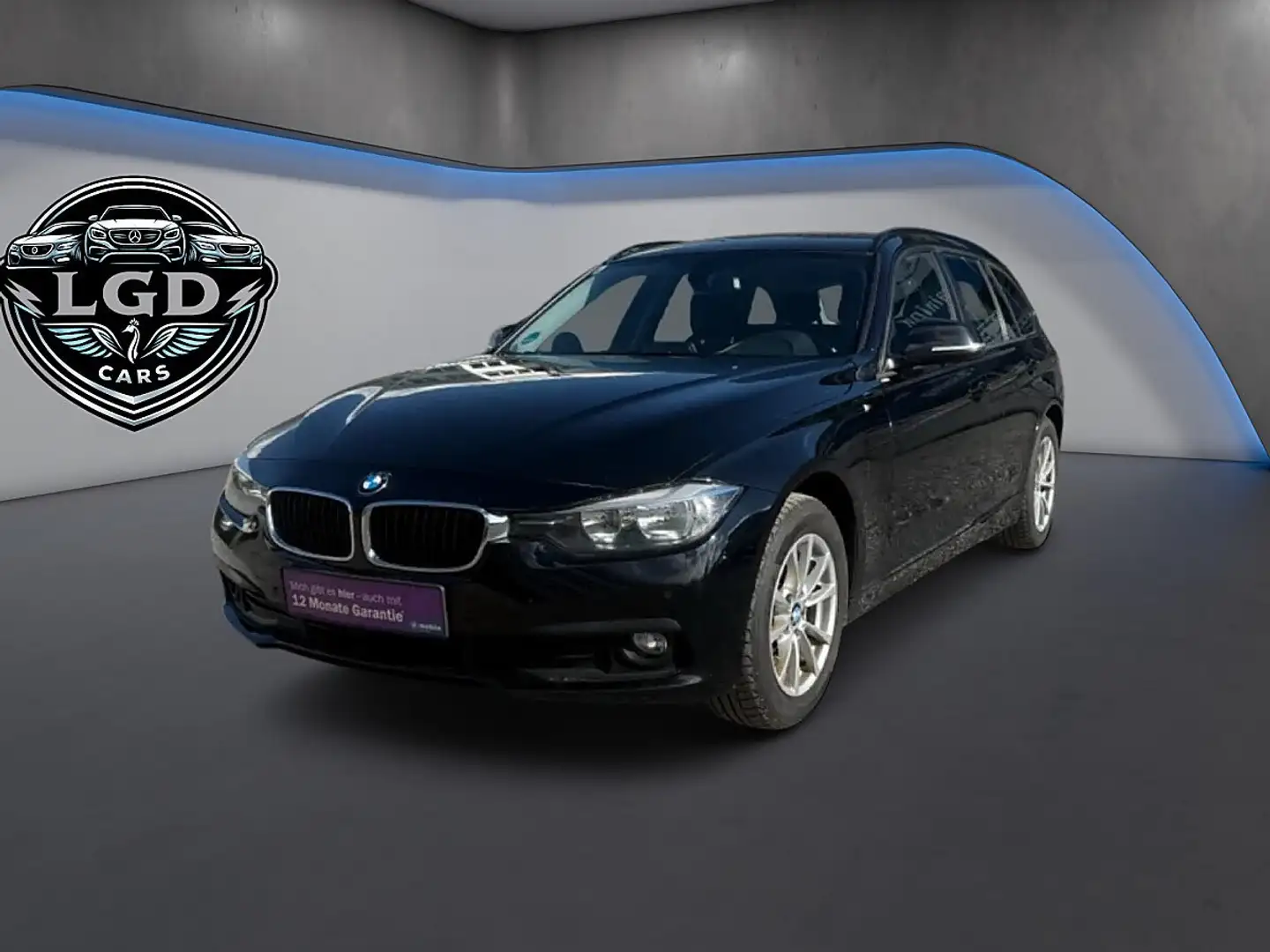 BMW 318 318 d Advantage Schwarz - 2