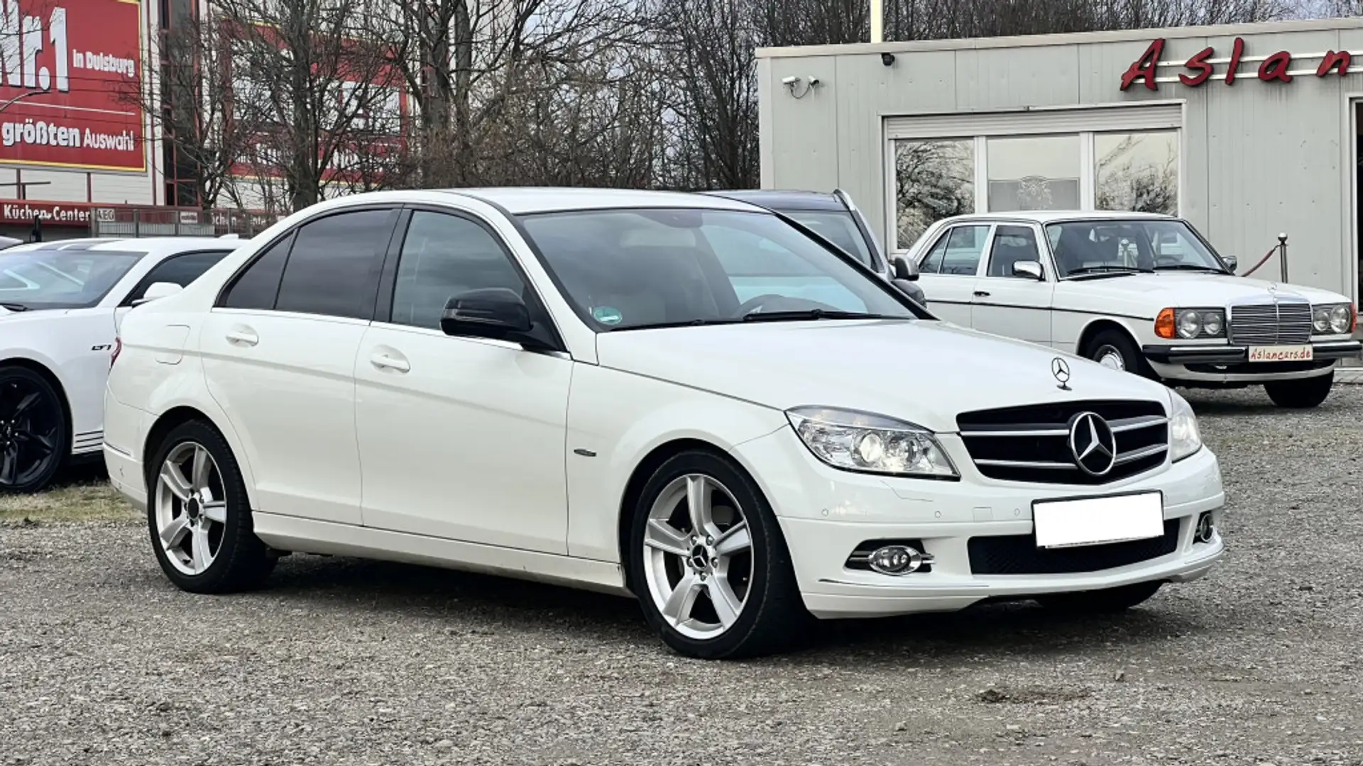 Mercedes-Benz C 180 #Kette-neu#Avntg#AMG#Nav#Xen#AHK#PTS Weiß - 1