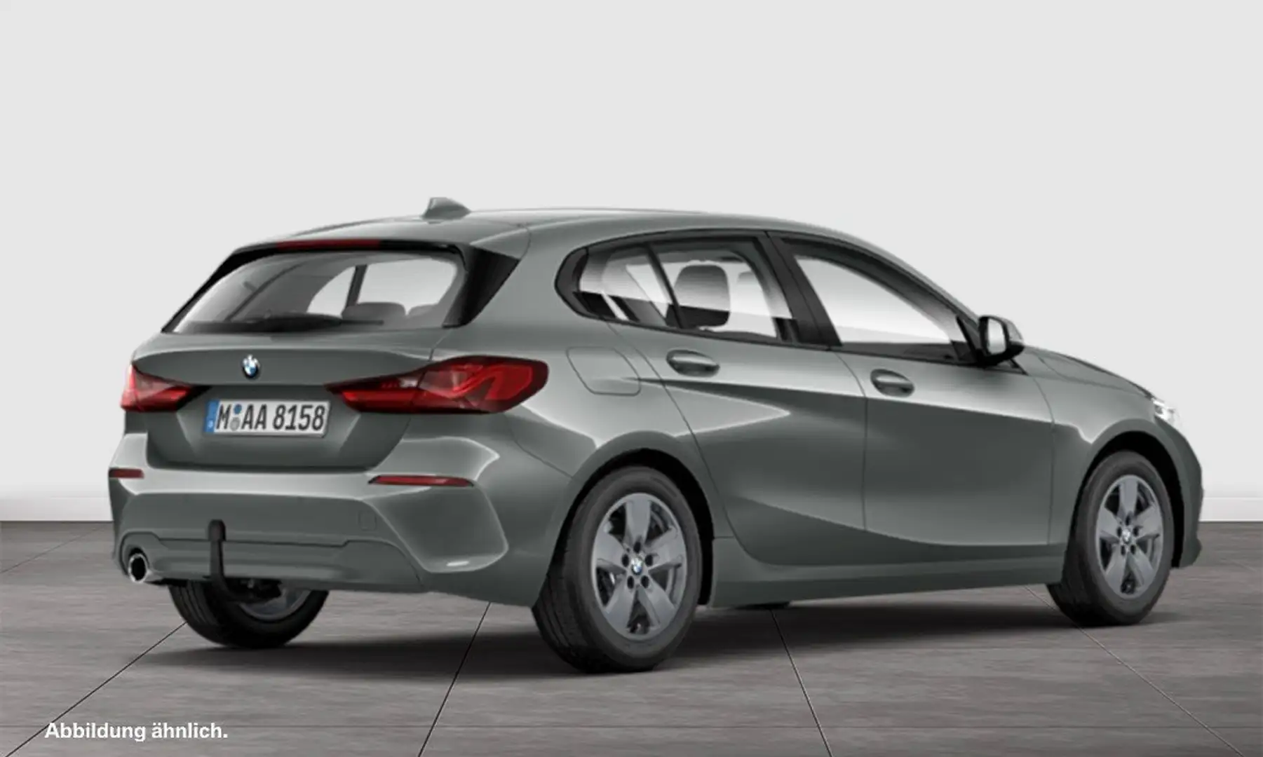 BMW 118 i ADVANTAGE+AHK+AUT+LED+SHZ Grau - 2