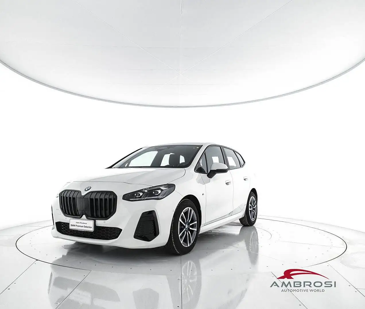 BMW 218 Active Tourer 218d Msport Bianco - 1