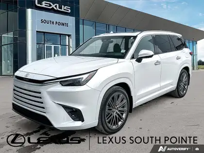 White 2026 Lexus TX SUV / Crossover 8-Speed Automatic