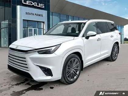 White 2026 Lexus TX SUV / Crossover  8-Speed Automatic