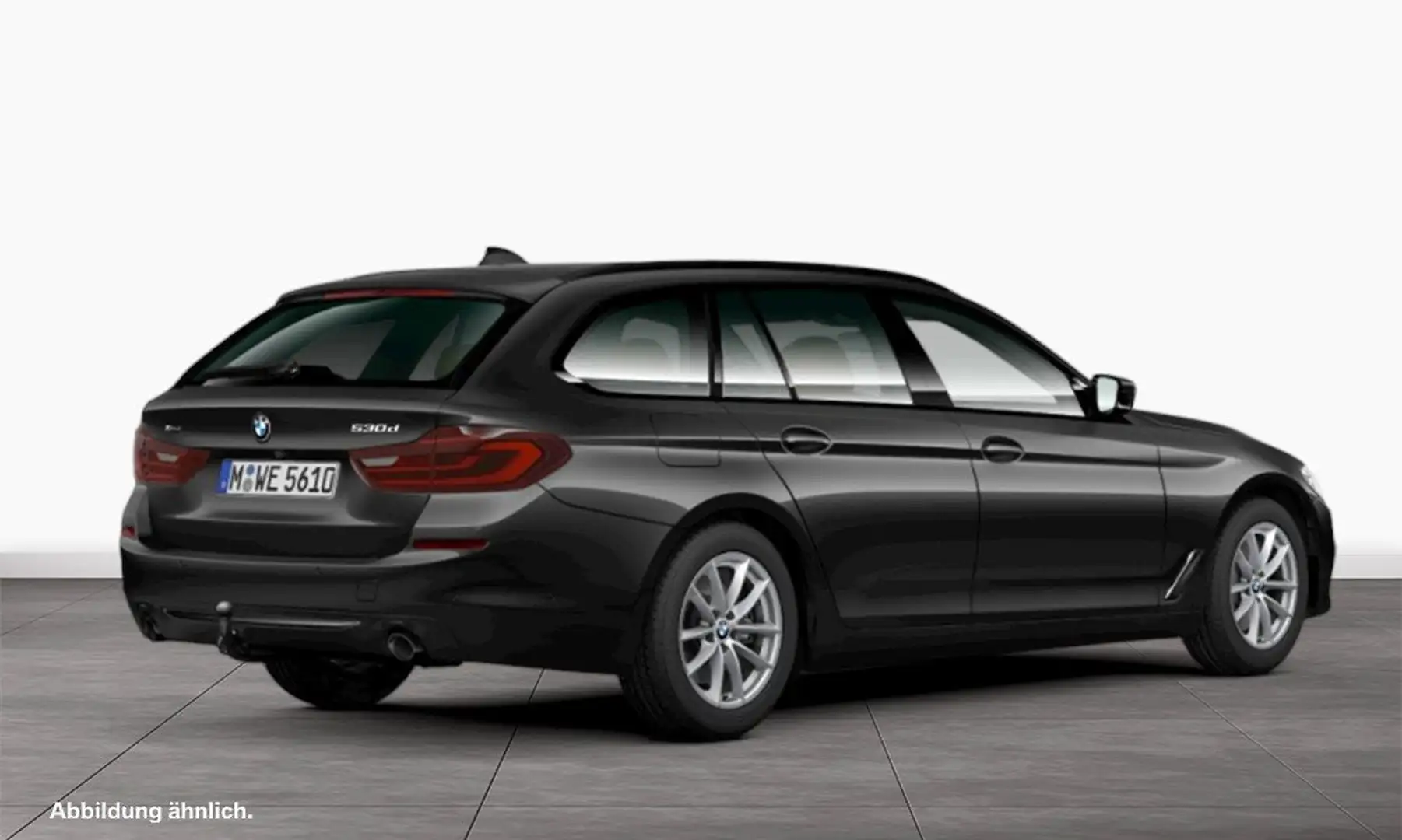 BMW 530 d xDrive Touring Pano.Dach Lenrkadhzg. AHK Grau - 2
